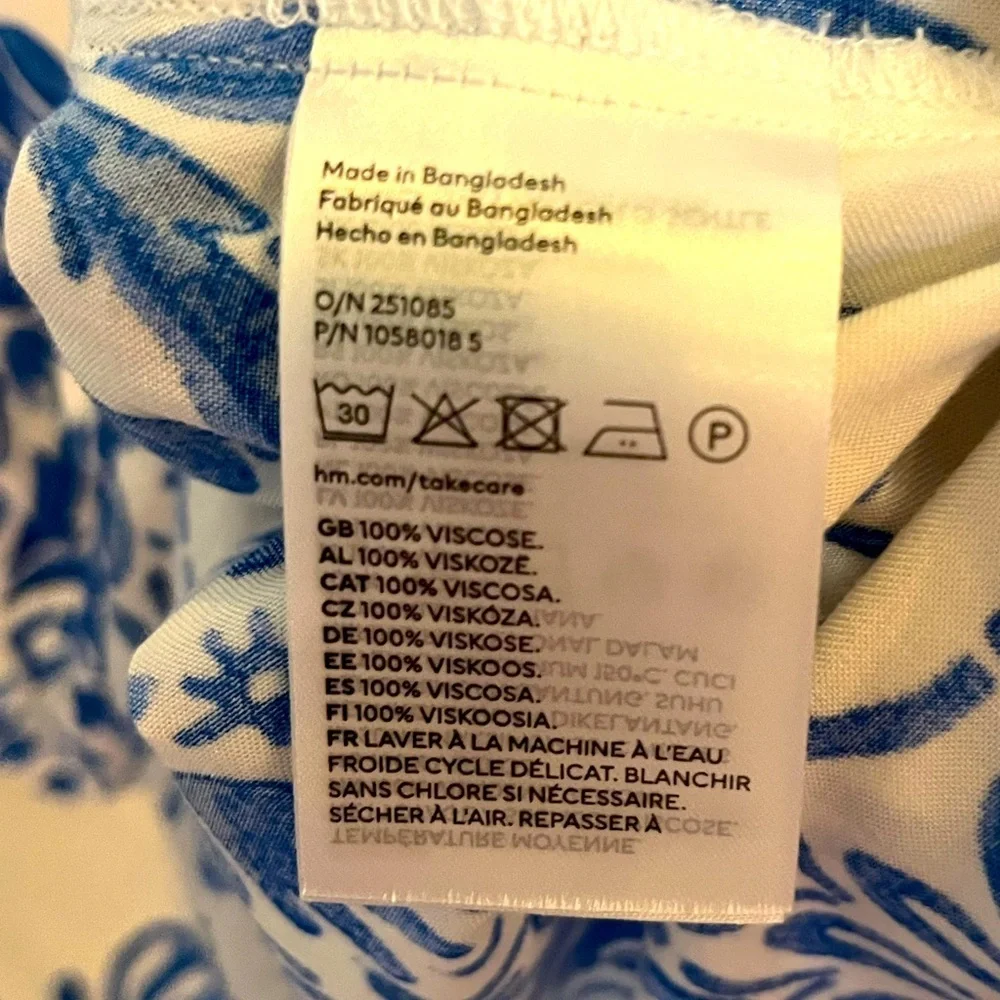 H&M floral print tunic dress - Picture 3 of 3